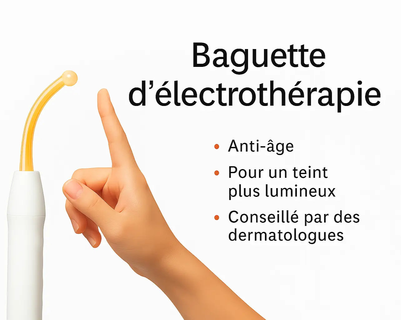 Baguette d’Électrothérapie | Anti-age